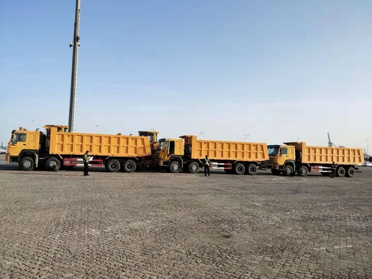 Sinotruk Second Hand 6X4 HOWO Tipper Truck LHD/Rhd Driving Wheel Hw19710 Transmission