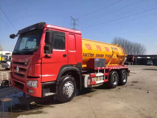 Sinotruk HOWO 6X4 371HP 336HP Used Septic Pump Trucks Techinical Spare Parts Support