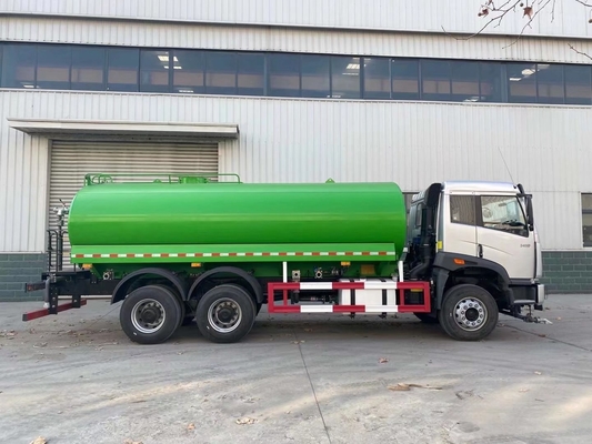1X9000 Kgs Front Axle Dongfeng 6X4 25 20 Cubic Meters Sprinkling Water Tanker Truck