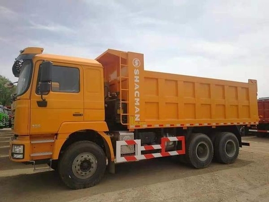 9tons Loading Capacity White Shacman F3000 6X4 Used Tipper Dumper Mining Dump Truck
