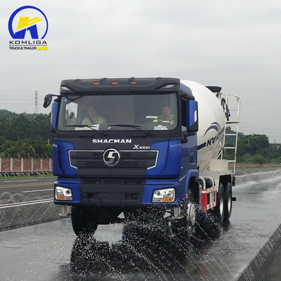 Shacman 6X4 Concrete Mixer Truck with Performance and Ventral Tipper Hydraulic Lifting