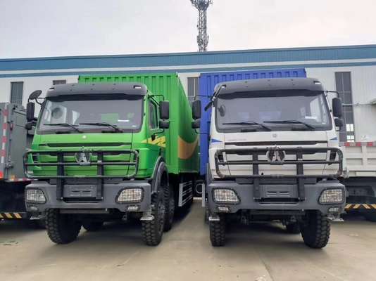 Radial Tire Design Euroii Benz Beiben Heavy Duty 8X8 Cargo Truck for African Countries