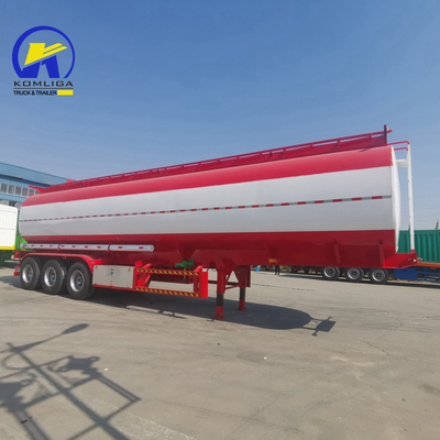 Air Suspension 3 Axles 4 Axles Feul Tank Semi Trailer Wabco Relay Valve Brake System