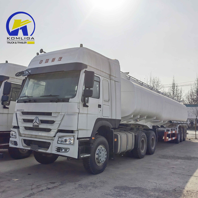 3 Axle 42cbm Feul Tank Semi Tailer Oil Container Semi Trailer with Techinical Support