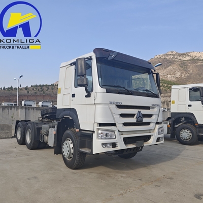 10 Wheels 6X4 380HP 400HP 430 Prime Mover Trailer Used Head Tractor Truck for Delivery