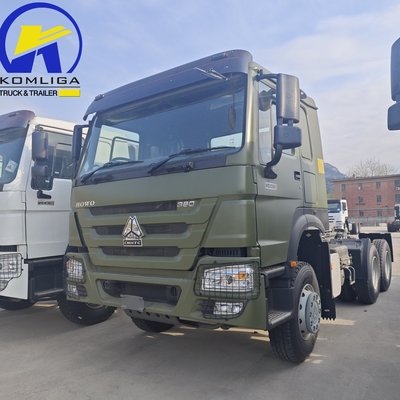10 Wheels 6X4 380HP 400HP 430 Prime Mover Trailer Used Head Tractor Truck for Delivery
