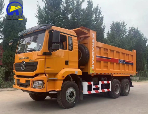 Shacman 6X4 Dump Truck with Euro 3 Engine F3000 Flat Roof Cab Bucket Dimension 5800X2300X1500