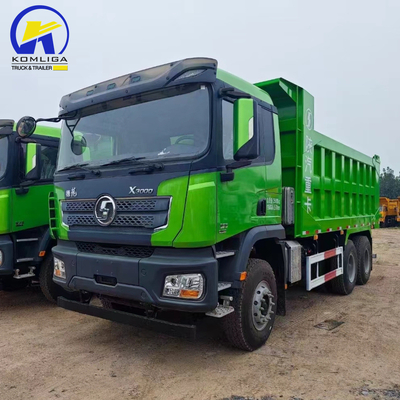 Shacman 6X4 Dump Truck with Euro 3 Engine F3000 Flat Roof Cab Bucket Dimension 5800X2300X1500