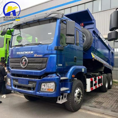 Shacman 6X4 Dump Truck with Euro 3 Engine F3000 Flat Roof Cab Bucket Dimension 5800X2300X1500