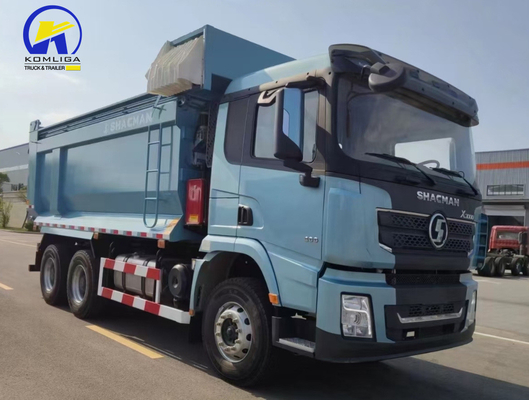 Shacman 6X4 Dump Truck with Euro 3 Engine F3000 Flat Roof Cab Bucket Dimension 5800X2300X1500