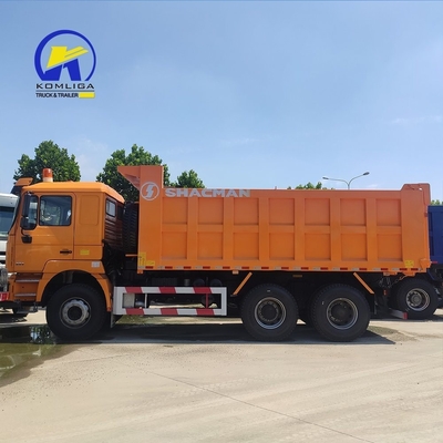 Heavy Duty Shacman Dump Truck with 25-30tons Capacity and Low Fuel Consumption