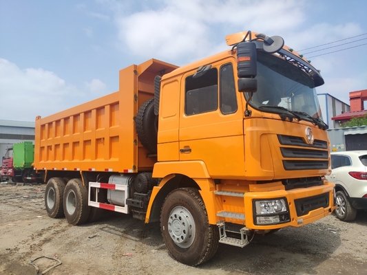 6X4 Used Shacman Tipper Truck with 380HP Diesel Engine and Hydraulic System at Affordable