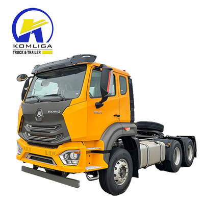 40-60 Tons Loading Capacity Sinotruk HOWO 371HP 380HP 420 HP 6X6 6X4 Heavy Tractor Truck