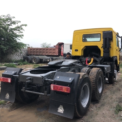 Sale 6X4 371HP 420HP Sinotruk HOWO Tractor Truck with Zf Steering and 9 Tons Front Axle