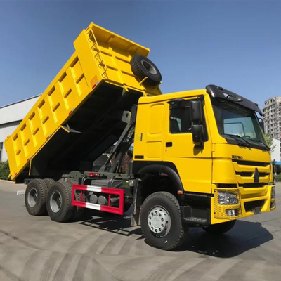 Sino HOWO 10 Wheels 371HP 18m3 20m3 RC Truck Dump 9tons Front Axle Loading Capacity
