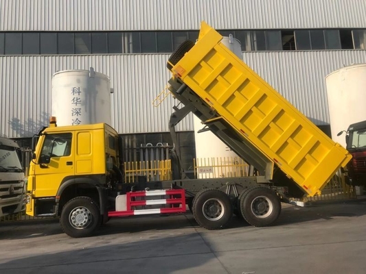 Sino HOWO 10 Wheels 371HP 18m3 20m3 RC Truck Dump 9tons Front Axle Loading Capacity