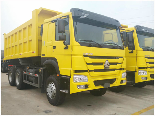 Sino HOWO 10 Wheels 371HP 18m3 20m3 RC Truck Dump 9tons Front Axle Loading Capacity