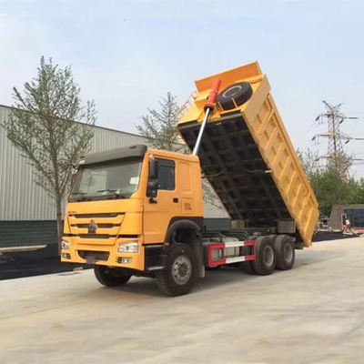 Sino HOWO 10 Wheels 371HP 18m3 20m3 RC Truck Dump 9tons Front Axle Loading Capacity