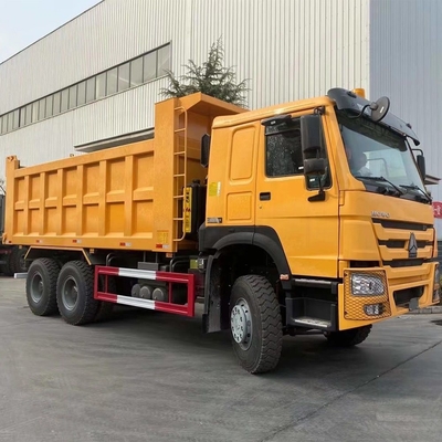 Sino HOWO 10 Wheels 371HP 18m3 20m3 RC Truck Dump 9tons Front Axle Loading Capacity