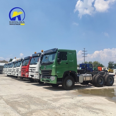 Sinotruk HOWO Heavy Duty Trailer Head Tractor Truck with Euro 2 Emission Standard