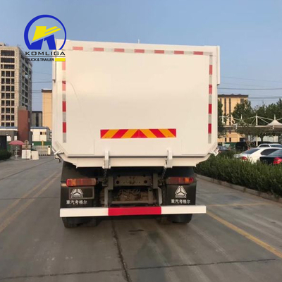 White HOWO A7 Dump Truck 336HP 371HP Left/Right Hand Drive for Bulk Material Handling