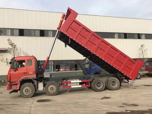 371HP Sinotruck 40 Ton 12 Tyres HOWO Dumper Truck with Rear View Camera and Blue Color