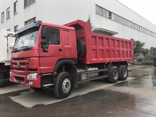 10 Tires 375HP Ghana Tipper Truck with Ventral Tipper Hydraulic Lifting End Efficiency