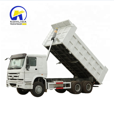 300L Fuel Tanker Sinotruck HOWO 25-30 Tons Side Tipper Truck with 1200r20 Radial Tires