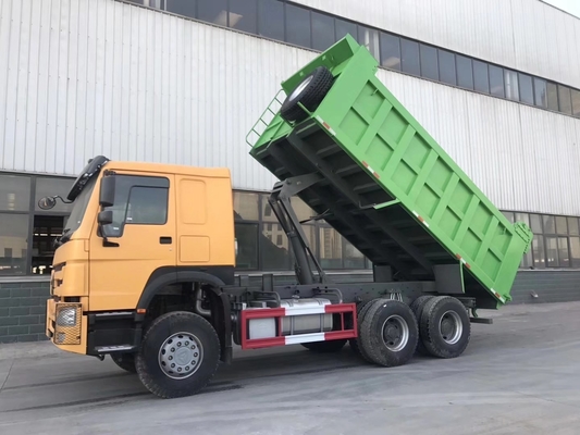 Radial Tire Design HOWO 10 Wheelers Tipper Truck with 25-30tons Capacity in Uganda