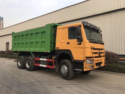 Radial Tire Design HOWO 10 Wheelers Tipper Truck with 25-30tons Capacity in Uganda