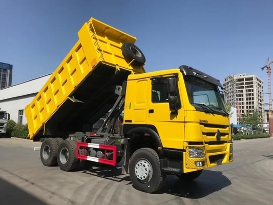 Radial Tire Design HOWO 10 Wheelers Tipper Truck with 25-30tons Capacity in Uganda