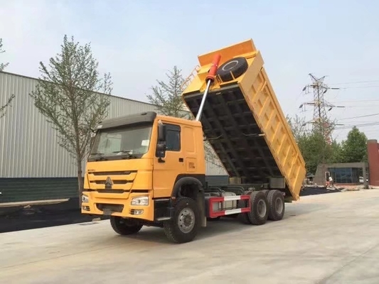 Radial Tire Design HOWO 10 Wheelers Tipper Truck with 25-30tons Capacity in Uganda