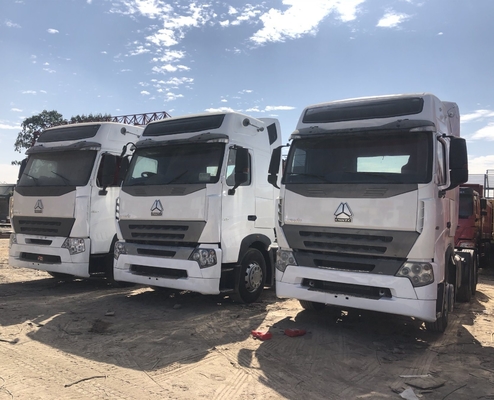 16 Tons Rear Axle and Tire 420HP 6X4 Used Sinotruk HOWO A7 Tractor Truck for Your Benefit