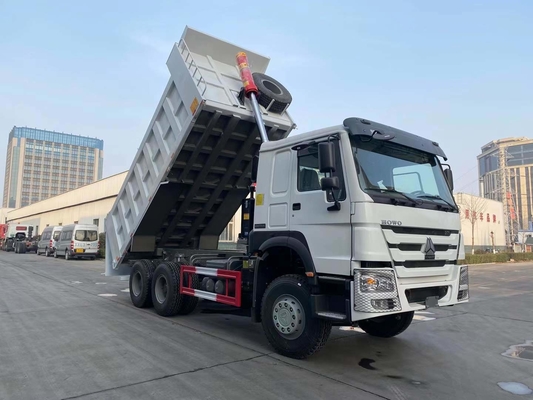 Manual Transmission 6X4 380HP Foton Tipper Truck for Heavy Duty Construction Work