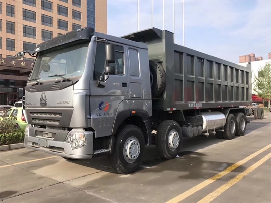 ISO Certified 12 Wheeler 8X4 Sinotruck 40 Cubic Meters Tipper Truck with Front Axle Hf9
