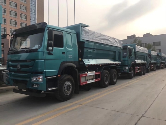 Sinotruk 380HP HOWO Dump Truck in Philippines with Hw76 Cab and DOT Tire Certification