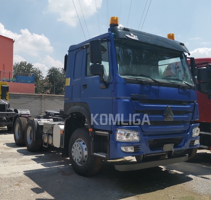 6X4 Engine Capacity＞8L Manual Suspension Tractor Trailer Truck with Electrical System