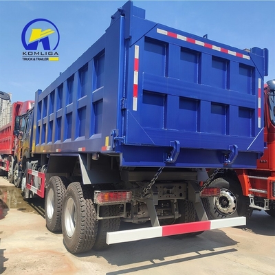 Radial Tire Design Sinotruck HOWO 371 HP Heavy Duty Dump Truck with Hw19710 Transmission