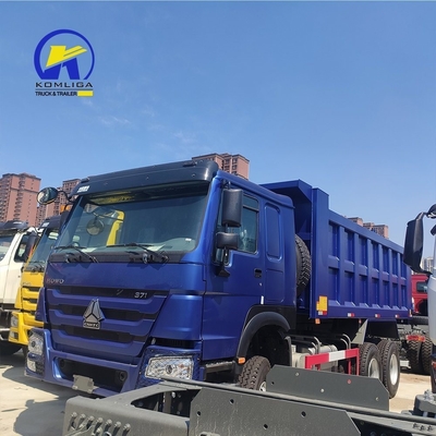 Radial Tire Design Sinotruck HOWO 371 HP Heavy Duty Dump Truck with Hw19710 Transmission