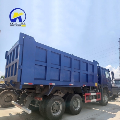 Radial Tire Design Sinotruck HOWO 371 HP Heavy Duty Dump Truck with Hw19710 Transmission
