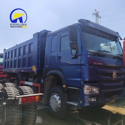 Radial Tire Design Sinotruck HOWO 371 HP Heavy Duty Dump Truck with Hw19710 Transmission