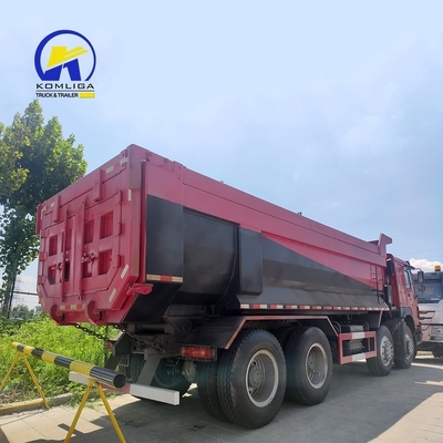Used HOWO Truck 6*4 371HP U-Shape Sinotruck Dump Truck with High Load Capacity 21-30t
