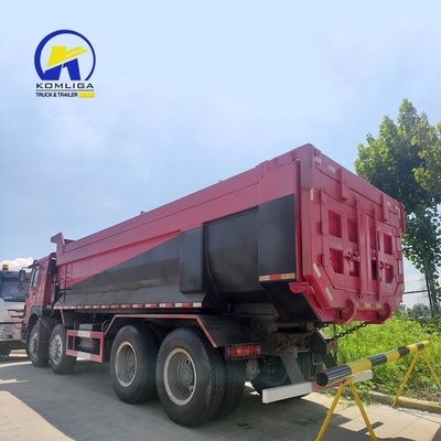 Used HOWO Truck 6*4 371HP U-Shape Sinotruck Dump Truck with High Load Capacity 21-30t