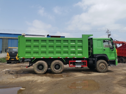 Manual Transmission HOWO 6X4 Used Tipper Dump Truck 371HP 375HP for Africa Market