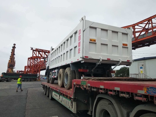 Original Shacman Sinotruk Used HOWO Ethiopia Truck 8500*2500*3400mm Engine Capacity ＞8L