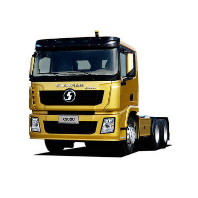351-450hp Shacman 6X4 Terminal Container Truck Headm Speed Ratio 5.45 with Performance
