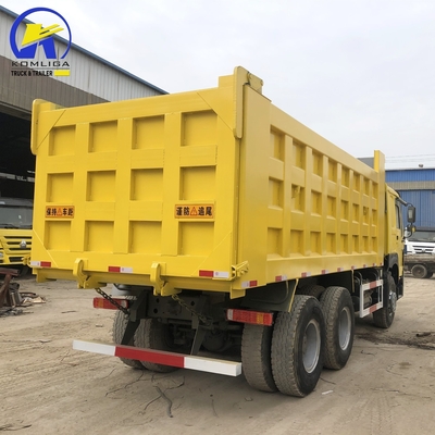 6×4 Drive Wheel Manual Transmission Forland Sinotruk 371 375 Dump Truck in Africa
