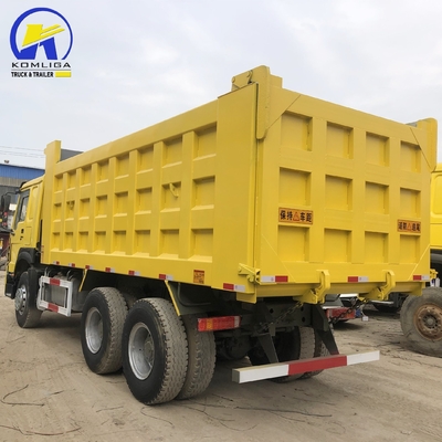 6×4 Drive Wheel Manual Transmission Forland Sinotruk 371 375 Dump Truck in Africa