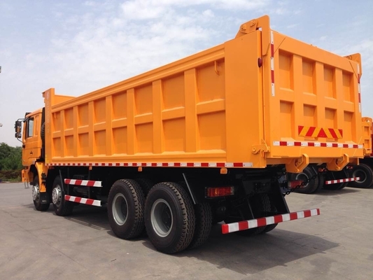 2sets 12 Wheel Shacman 8X4 Dump Truck 40 Tons with Bucket Dimension 5600X2300X1500 20cbm