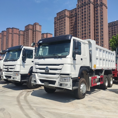 371HP 10 Wheeler 20 Cubic Tipper Truck Sinotruk HOWO LHD/Rhd Driving Wheel and Hw76 Cab